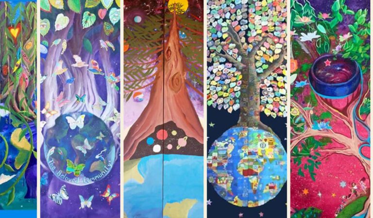 The Singing Tree Mural Forest