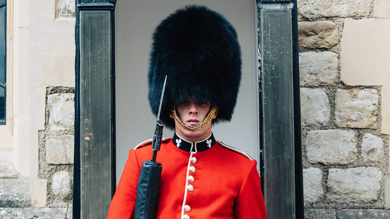 Royal Guard Kid with Down Syndrome not Autism